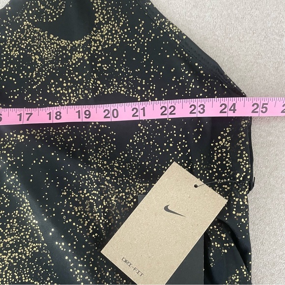 Nike Gold Black Swoosh Plus Racerback Tank Size 3X - Picture 5 of 7